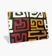 Afrozentrischer Mudcloth-Druck Laptop Folie