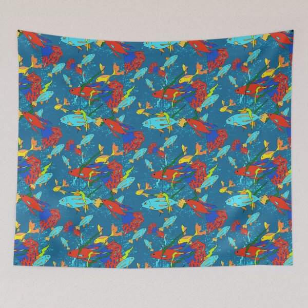 Item preview, Colourful Tropical Fish designed and sold by AmareteArt.