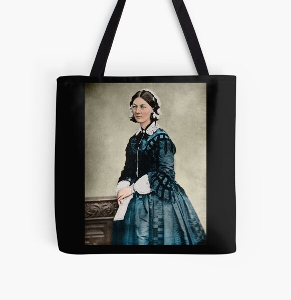 Florence Nightingale All Over Print Tote Bag