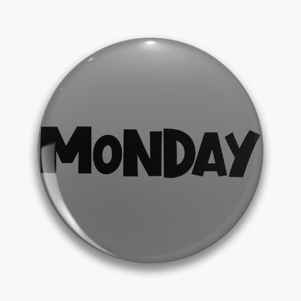 Item preview, Monday Day Of The Week Minimalist Funny Monday Gear designed and sold by DynamicDesign.
