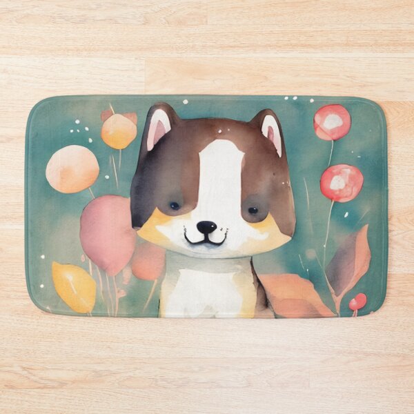Item preview, Cute Shiba Inu Puppy Art 4 designed and sold by cutiepeaupies.