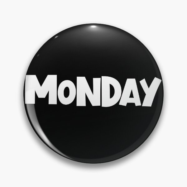 Item preview, Monday Day Of The Week Minimalist Funny Monday Gear designed and sold by DynamicDesign.