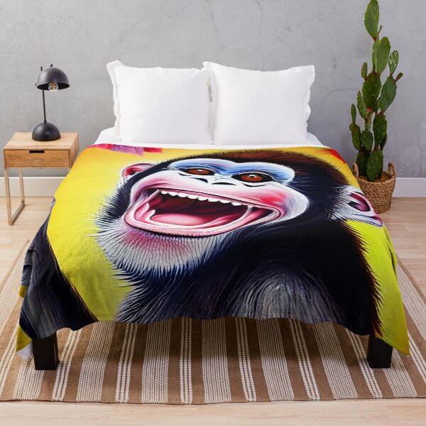 Item preview, Funny monkey laughing designed and sold by Yossi Aharon.