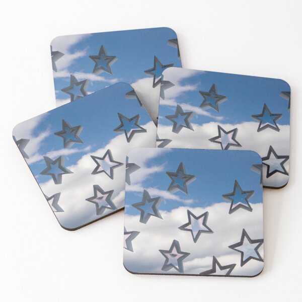 Item preview, Glass Stars in Clouds  designed and sold by beyondexistence.