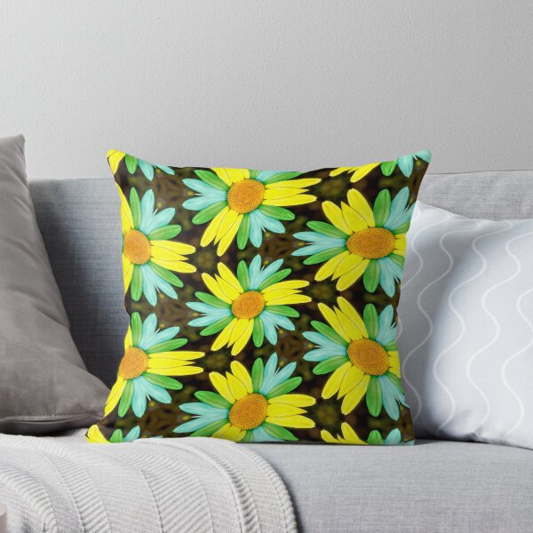 Item preview, Rainbow Colored Flower Pattern designed and sold by Patternflower.