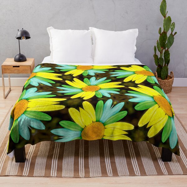 Item preview, Rainbow Colored Flower Pattern designed and sold by Patternflower.