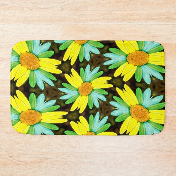 Item preview, Rainbow Colored Flower Pattern designed and sold by Patternflower.