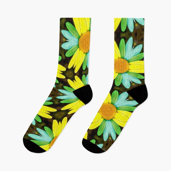 Item preview, Rainbow Colored Flower Pattern designed and sold by Patternflower.