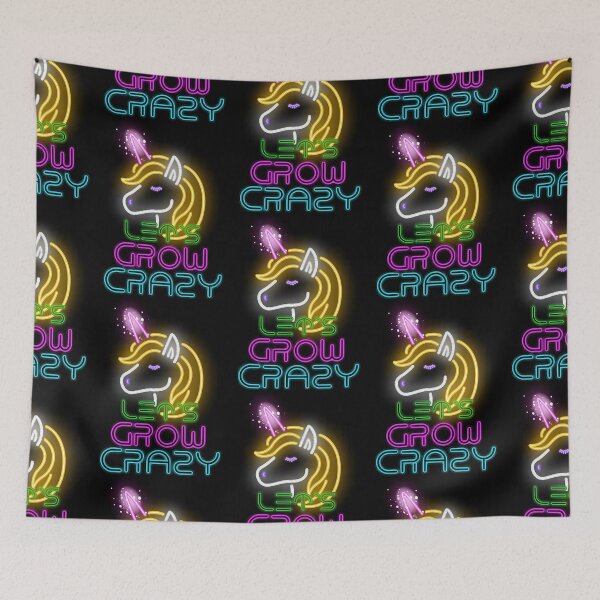 Item preview, Let's Glow Crazy Glow Party Unicorn Lover Birthday designed and sold by Alysson Botsford.