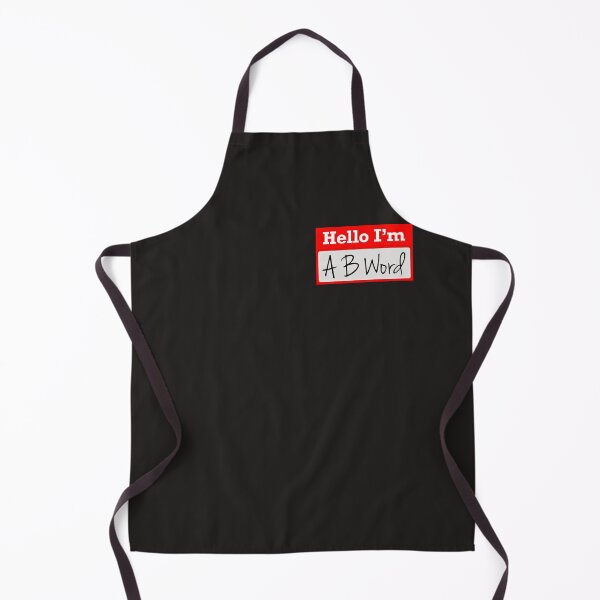 Item preview, Hello I’m “A B Word” - Name tag designed and sold by SirZeus.