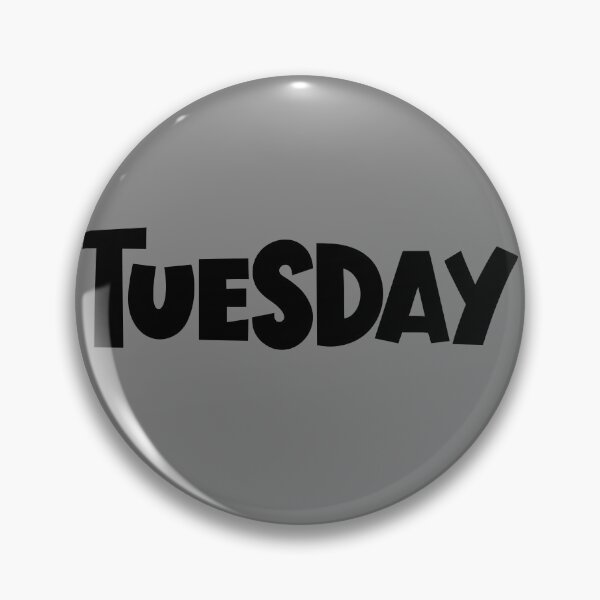 Item preview, Tuesday Day Of The Week Minimalist Funny Tuesday Gear designed and sold by DynamicDesign.