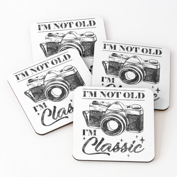 Item preview, i'm not old i'm classic - vintage camera designed and sold by Ric Gilar.