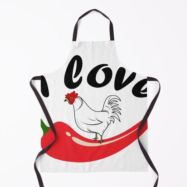Item preview, i lOVE Chilli Chicken Funny  T-shirt for Chilly Chicken lover designed and sold by ZengoClub.