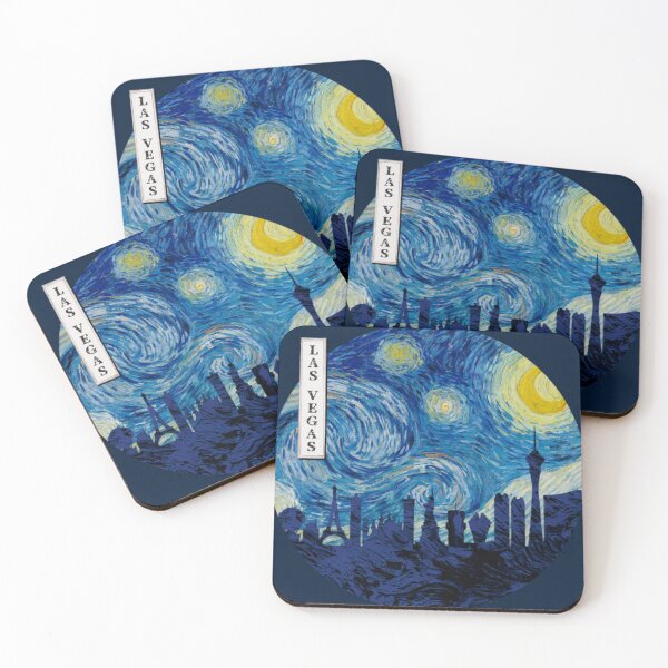 Item preview, Las Vegas Starry Night Van Gogh Circle   designed and sold by Dantintom.