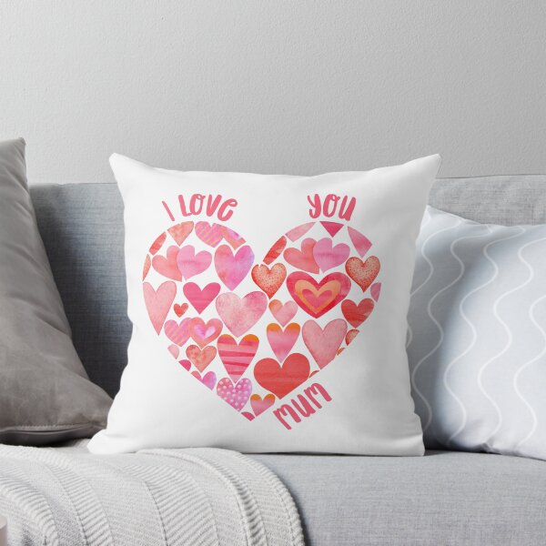 Item preview, Happy Mother's Day - I Love You Mum Heart designed and sold by CreativNode.