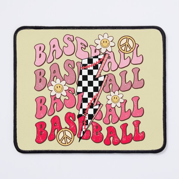 Item preview, Baseball Vibes Retro Groovy designed and sold by dalypdesign.