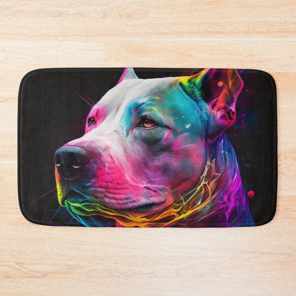 Item preview, Colorful Pittie (2) designed and sold by Pittie Dog Club.
