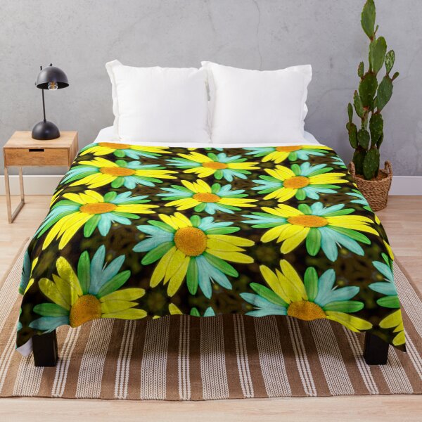 Item preview, Rainbow Colored Flower Pattern designed and sold by Patternflower.