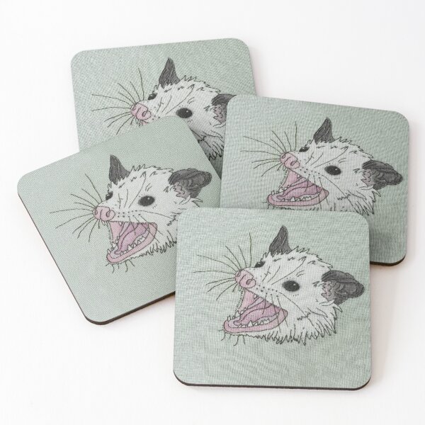 Item preview, Happy Opossum designed and sold by Rebecca Koepke.
