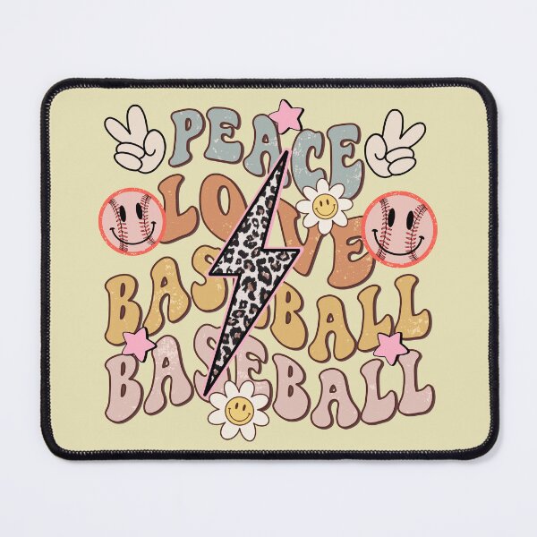Item preview, Baseball Vibes Retro Groovy designed and sold by dalypdesign.