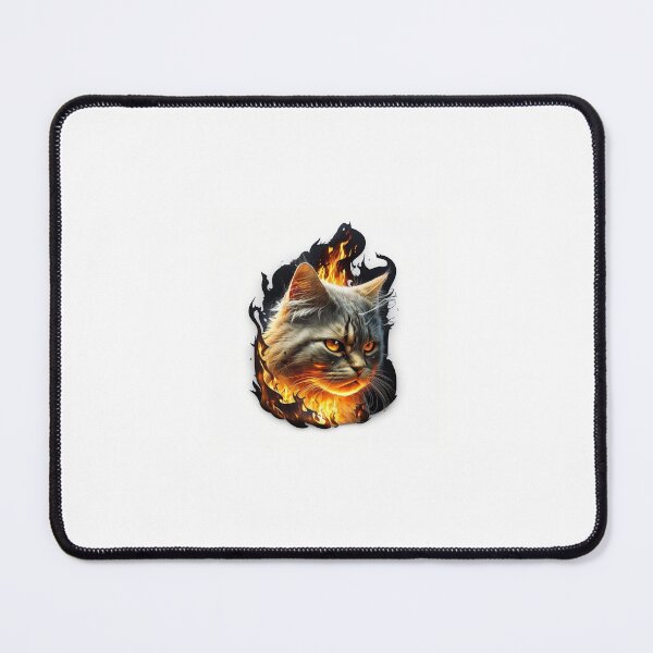 Item preview, Cat on fire designed and sold by Blikenas.