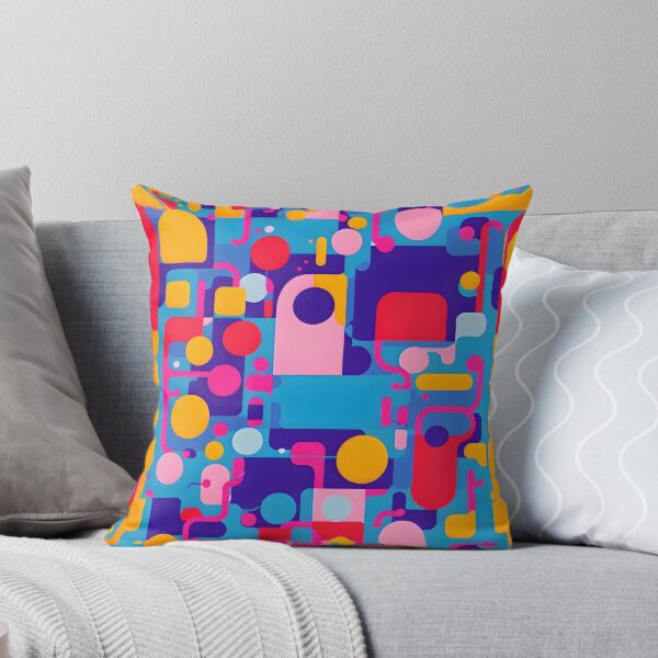 Item preview, A vibrant, abstract pattern of playful shapes and colors designed and sold by Rais002.