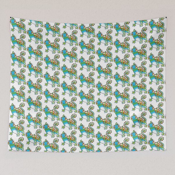 Item preview, fun colorful lizard designed and sold by CuteCartoon.