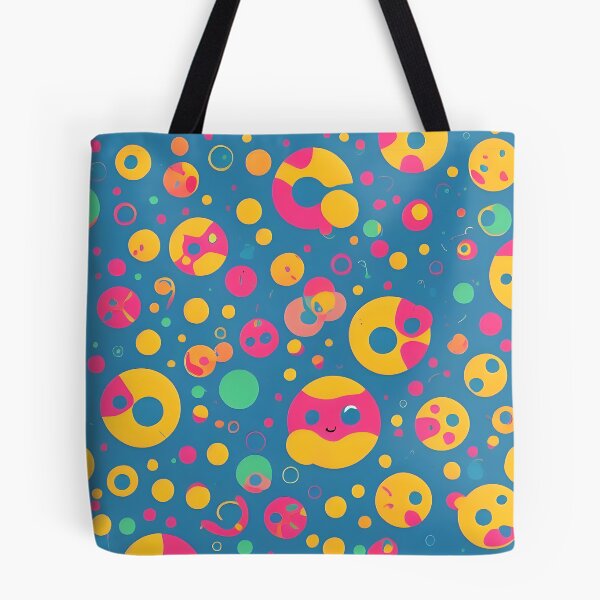 Item preview, Un patrón vibrante y abstracto de formas y colores divertidos. designed and sold by Rais002.