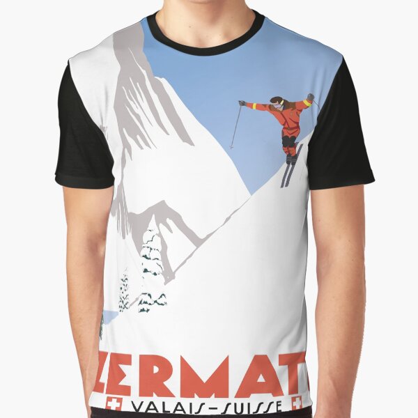 Item preview, Zermatt, Valais, Switzerland,Ski Poster designed and sold by BokeeLee.