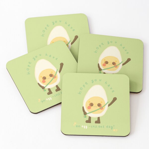 Item preview, cute egg greeting designed and sold by lavendula-frog.