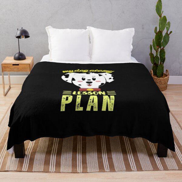 Item preview, My Dog Ate My Lesson Plan Dog Lover Cute Typography Quote designed and sold by thedazzlingmonk.