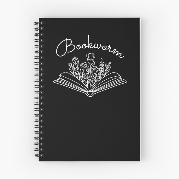 Item preview, Floral Bookworm designed and sold by MoonMothPrintco.
