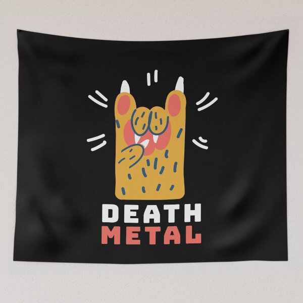 Item preview, Cat Paw Death Metal Cute designed and sold by MooonTees.