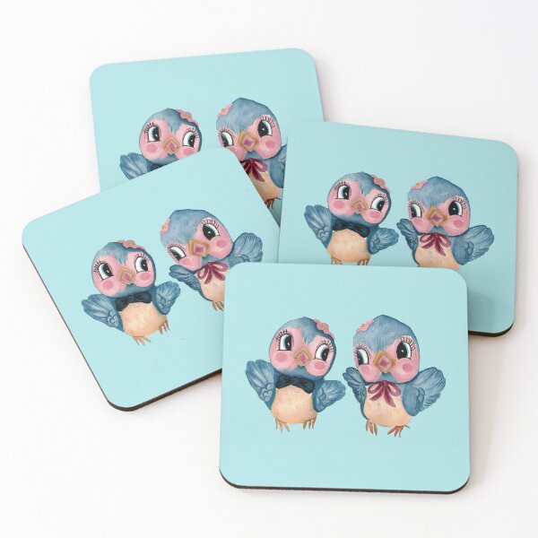 Item preview, Lefton Bluebird Friends designed and sold by The kitschy Citrus.
