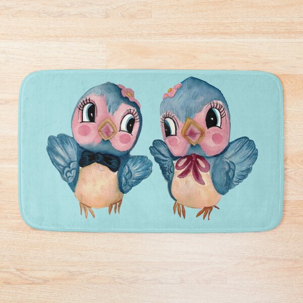 Item preview, Lefton Bluebird Friends designed and sold by The kitschy Citrus.
