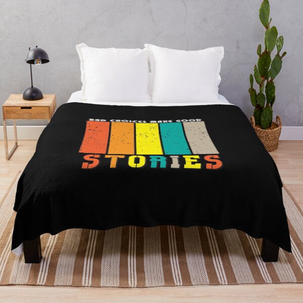 Item preview, Bad Choices Make Good Stories Motivational Typography Quote designed and sold by thedazzlingmonk.