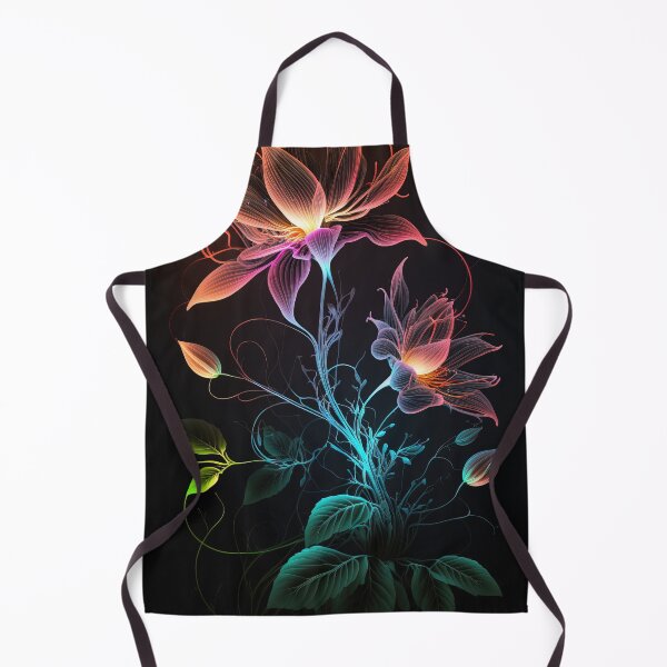 Item preview,  flowers with Luminous Lights black background, led backlight artphotos 15 designed and sold by jetaiart.