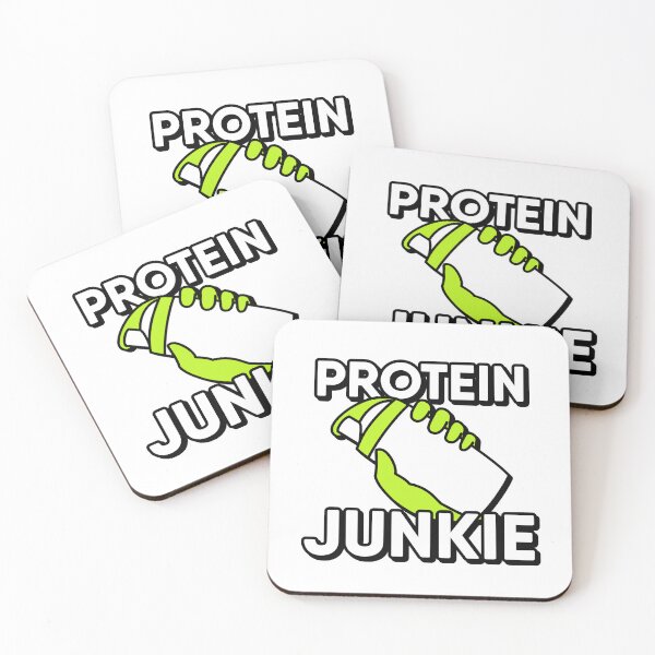 Item preview, Protein Junkie with Cool Protein shaker designed and sold by RiciPaneto.