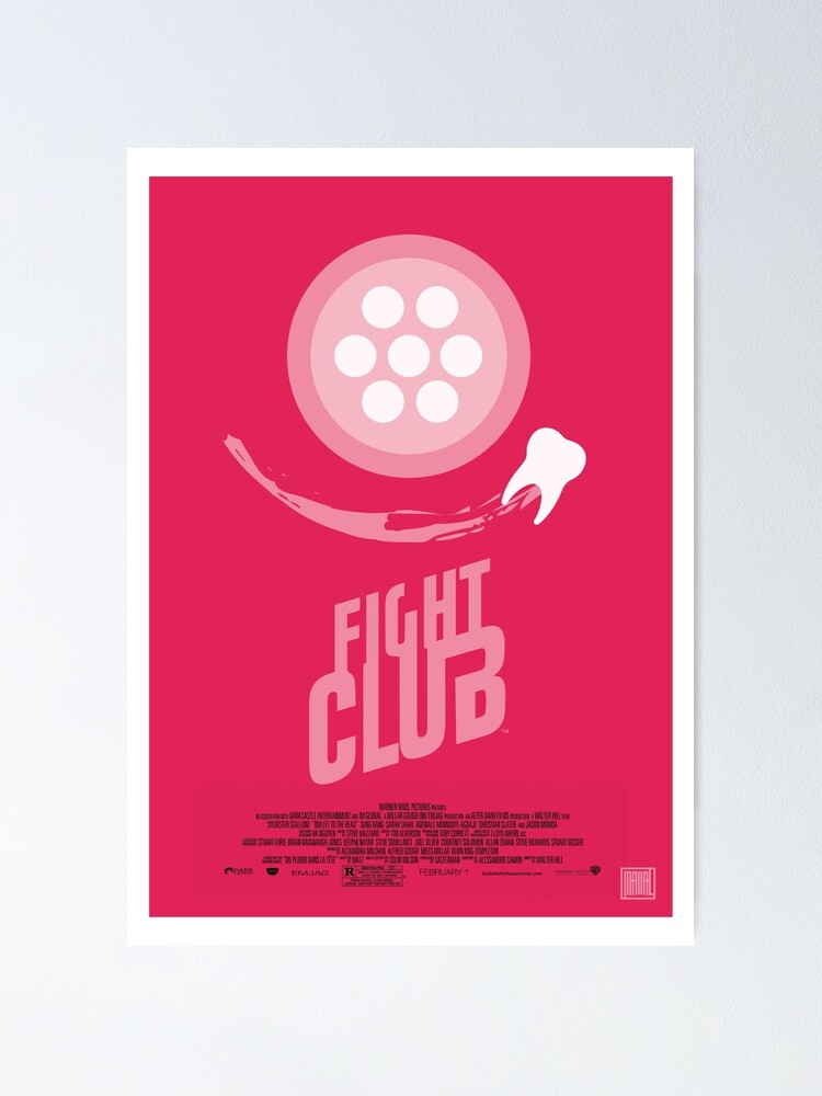 FIGHT CLUB Poster for Sale by Matteuzzo