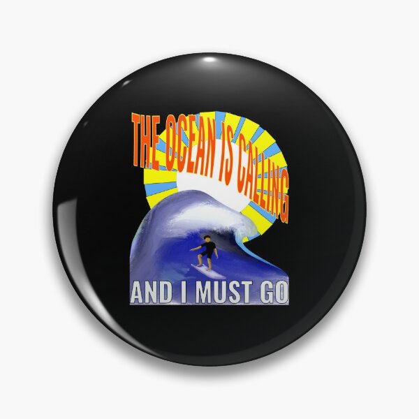 Item preview, The ocean is calling me and I must go sunset designed and sold by CottagePop.