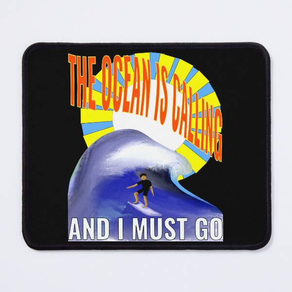 Item preview, The ocean is calling me and I must go sunset designed and sold by CottagePop.