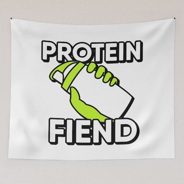 Item preview, Protein Fiend with Cool Protein shaker designed and sold by RiciPaneto.