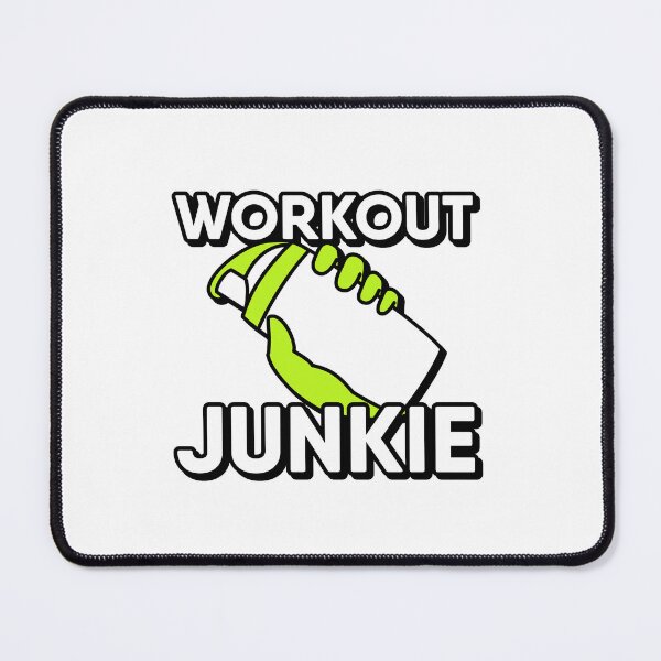Item preview, Workout Junkie with Cool Protein shaker designed and sold by RiciPaneto.