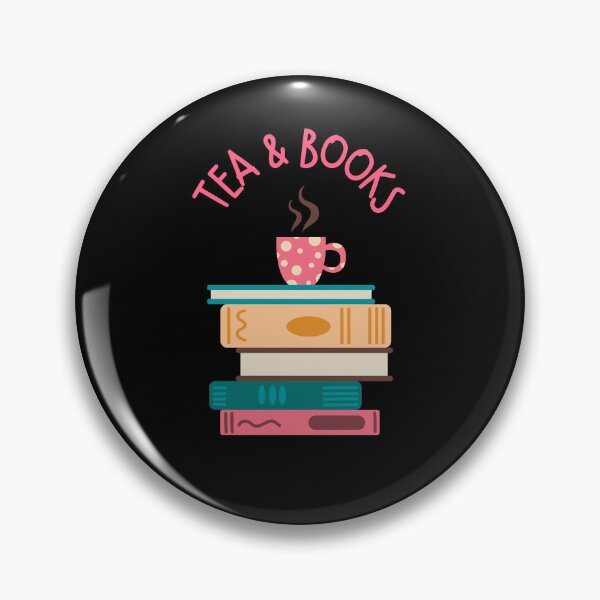 Item preview, Tea & Books designed and sold by MoonMothPrintco.