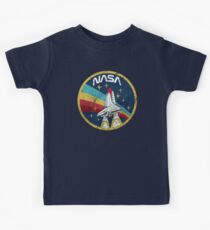 Nasa Vintage Colors V01 Kids T-Shirt