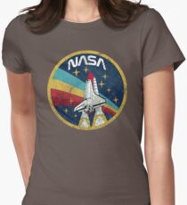 Nasa Vintage Colors V01 Women's Fitted T-Shirt