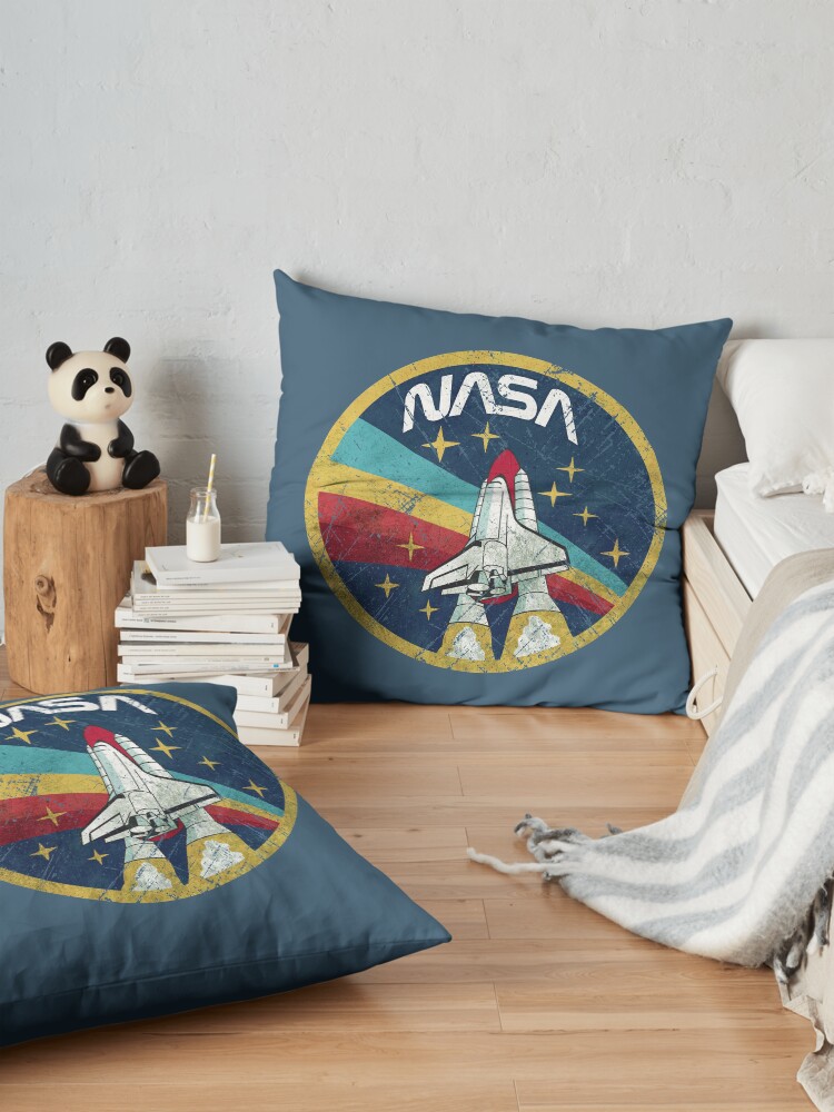 Alternate view of Nasa Vintage Colors V01 Floor Pillow