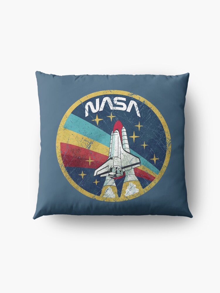 Alternate view of Nasa Vintage Colors V01 Floor Pillow