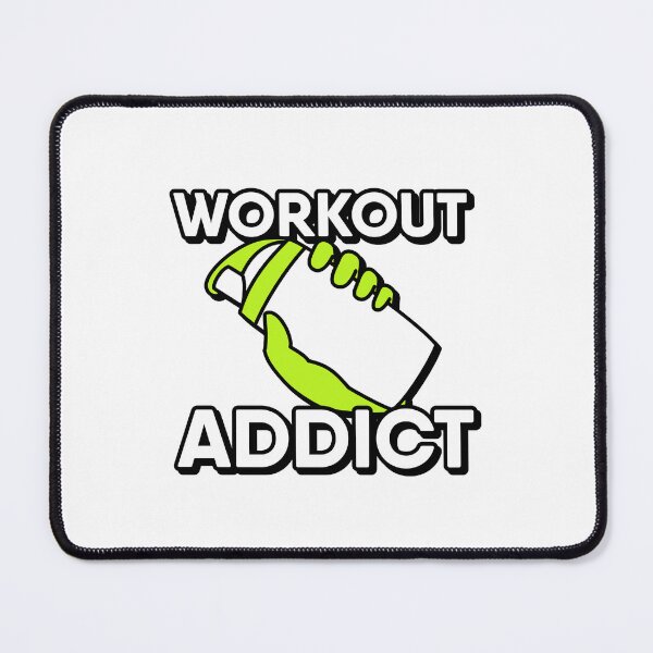 Item preview, Workout Addict with Cool Protein shaker designed and sold by RiciPaneto.