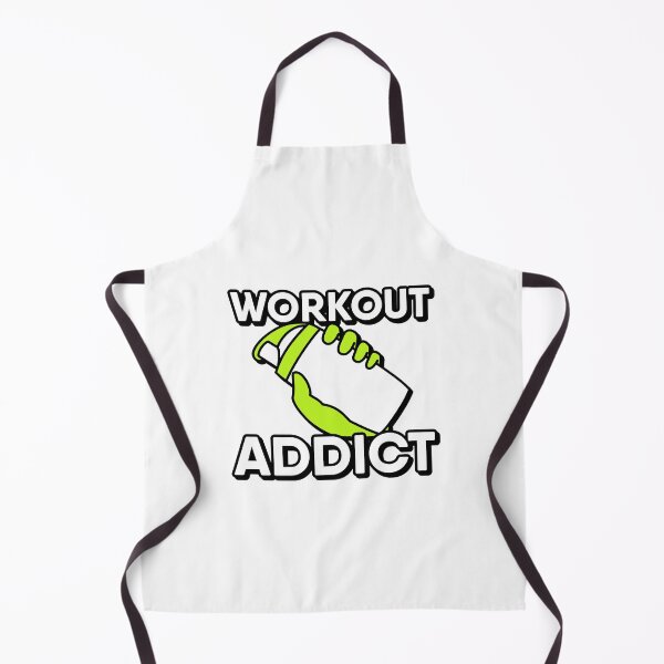 Item preview, Workout Addict with Cool Protein shaker designed and sold by RiciPaneto.